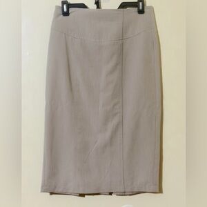 Grace Elements Taupe Pencil Skirt